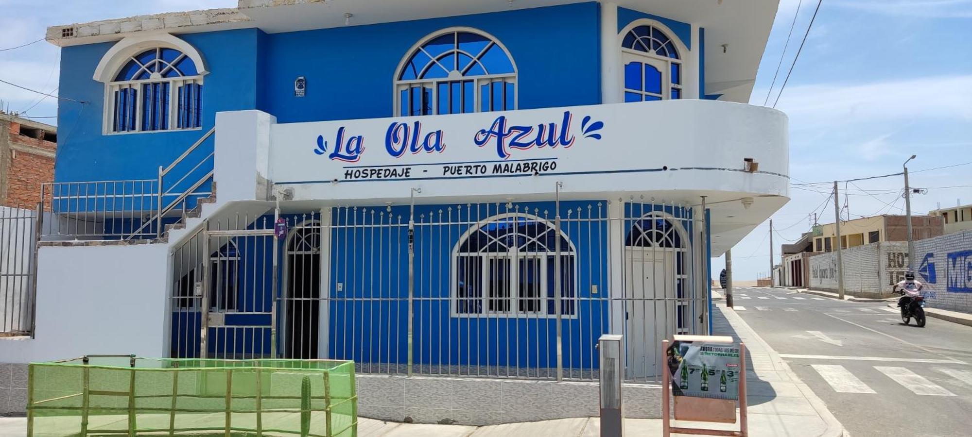 Hospedaje La Ola Azul Puerto Chicama Exterior foto